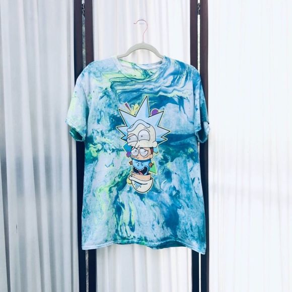 Rick and Morty Tie Dye Tee - Picture 1 of 16